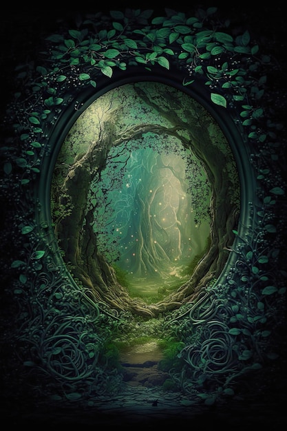 portal na floresta