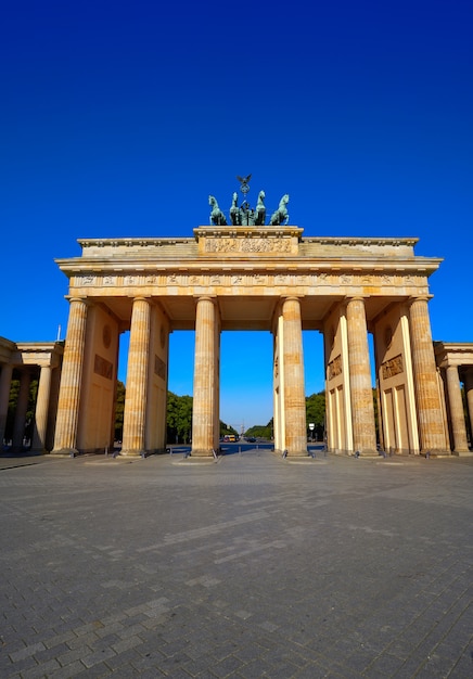 Portão de Brandemburgo em Berlim Brandenburger Tor