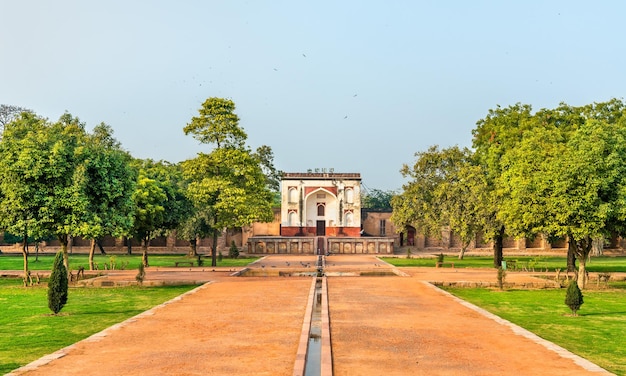 Portão Norte do Complexo da Tumba de Humayun em Delhi, Índia