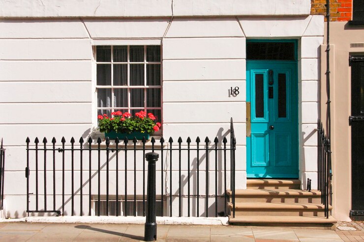 Foto portas vitorianas de londres