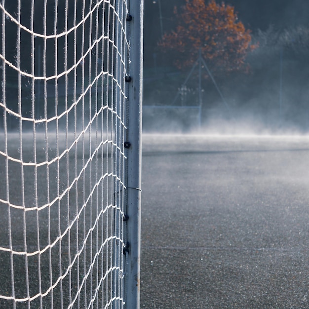 portería de fútbol, equipamiento deportivo de portería