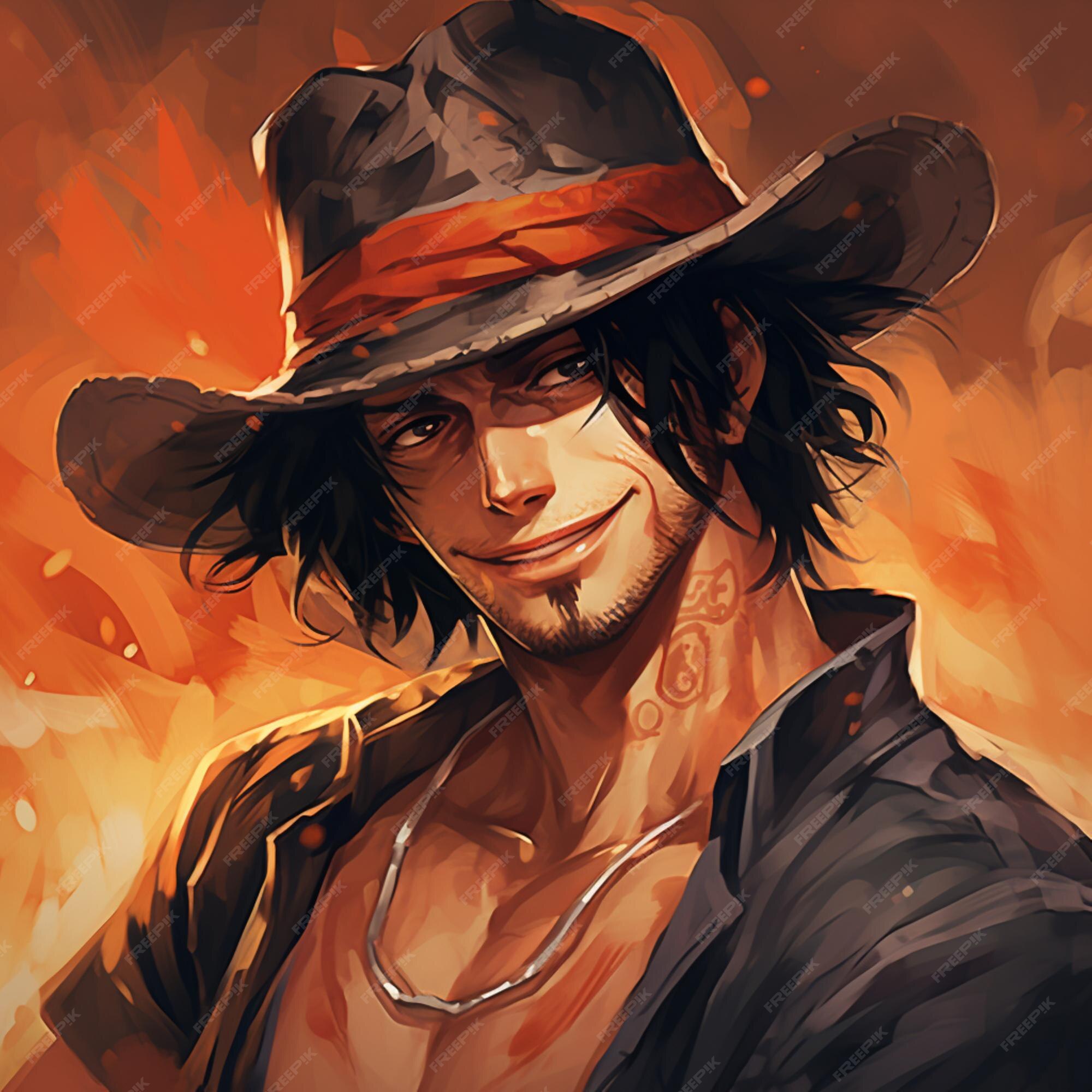 Personagem de desenho animado luffy one piece ia generativa