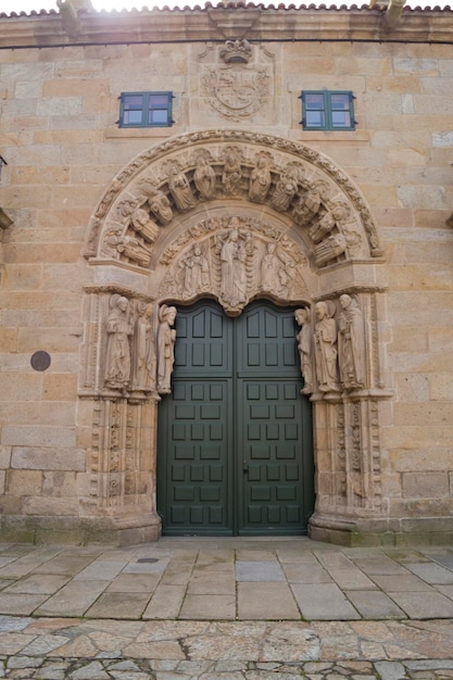 Foto pórtico medieval