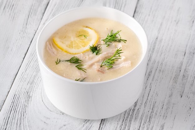 Portion Avgolemono