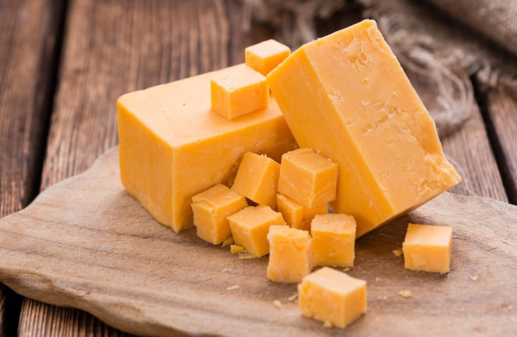 Foto portion cheddar