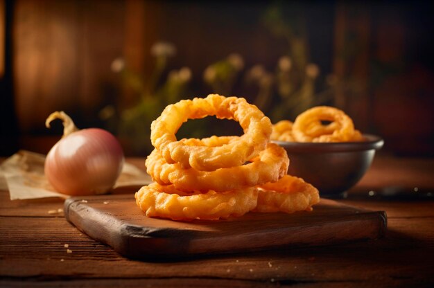 Knusprige Zwiebelringe Bilder - Kostenloser Download auf Freepik