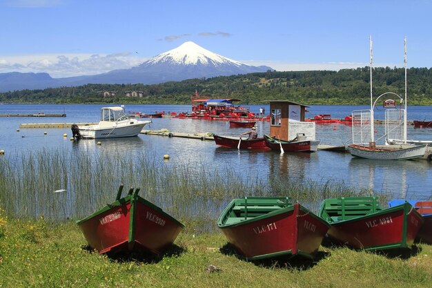 Porto na cidade de Villarica Chile