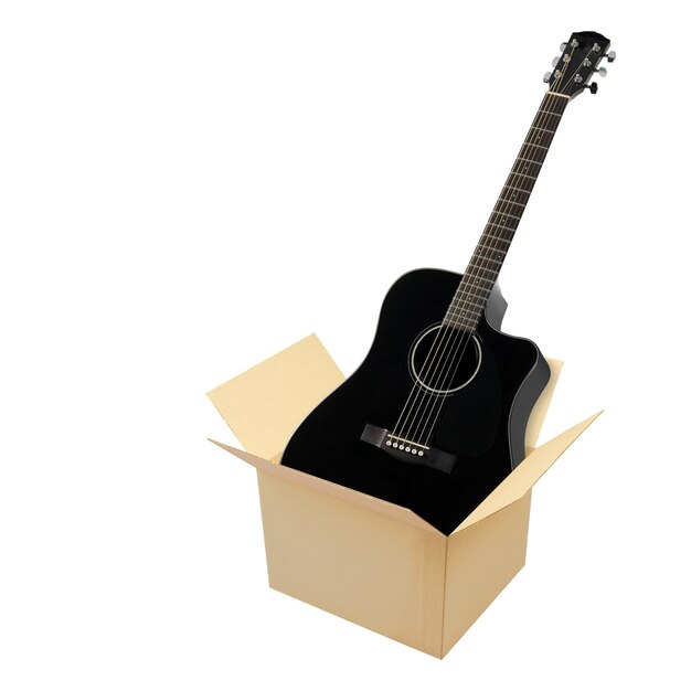 Porto- und Verpackungsservice Akustikgitarre im Paket Einzeln