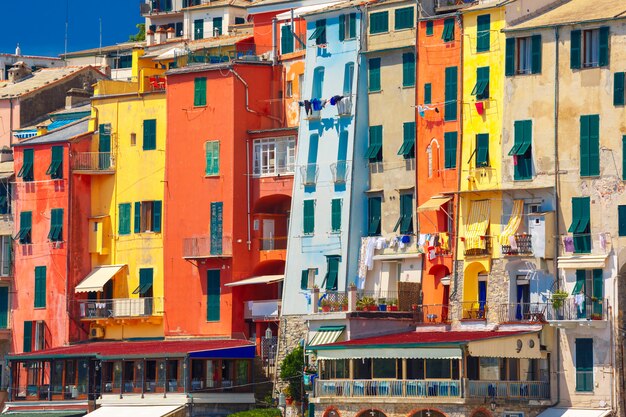 Foto porto venere, la spezia, liguria, italia