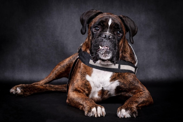Porträt des Boxerhundes