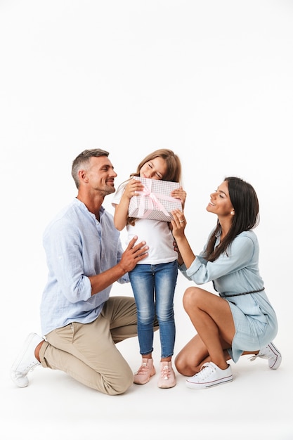 Porträt einer liebenden Familie