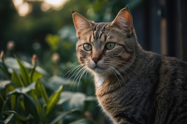 Porträt einer schönen Katze