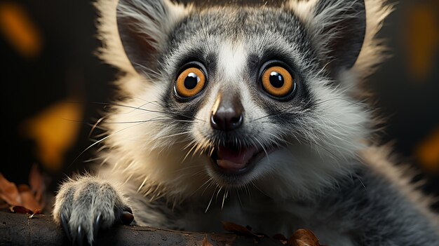 Porträt eines Lemurs