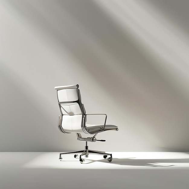 Porträt eines stilvollen Bürostuhls Fotografie mit weichem Licht