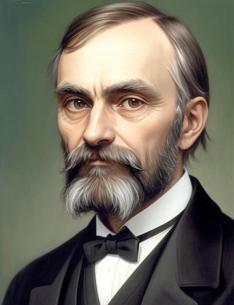 Porträt von Alfred Nobel, schwedischer Chemiker und Gründer des Nobelpreises