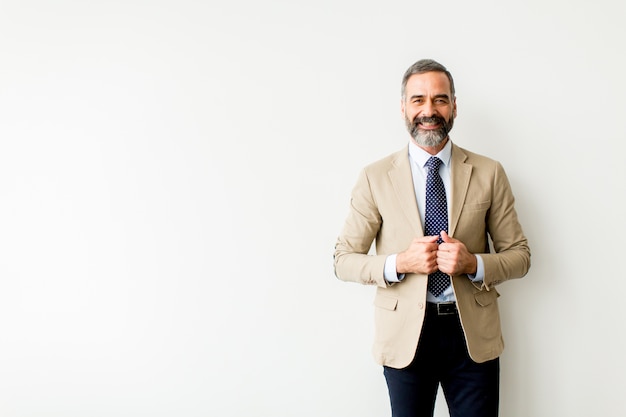 Portrait des älteren Geschäftsmannes im Büro