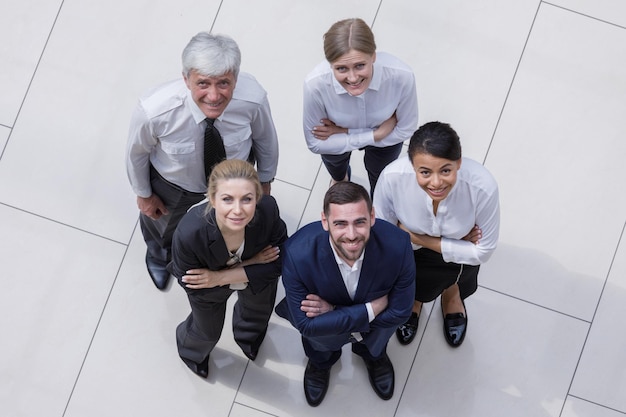 Portrait Geschäftsleute Team