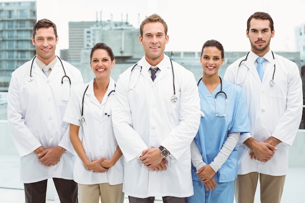 Portrait von überzeugten Doktoren