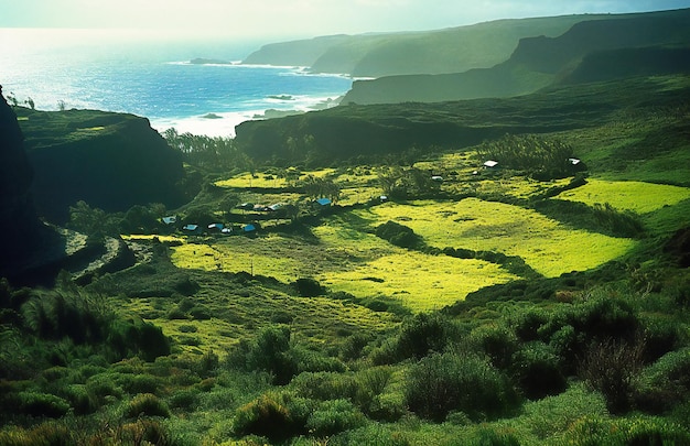 Portugals Küste von Hawaii