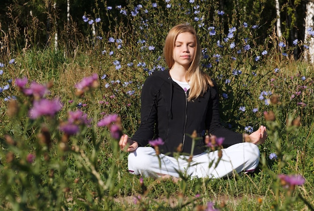 Pose de yoga Lotus