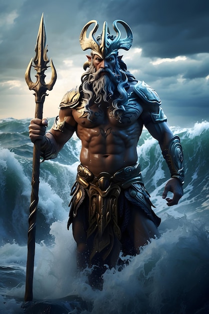 Poseidon, der Wassermann.