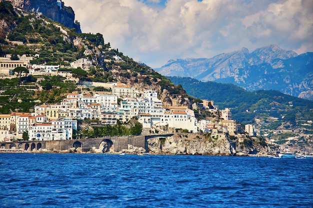 Positano, Costa Amalfitana, Campania, Italia. Hermosa vista