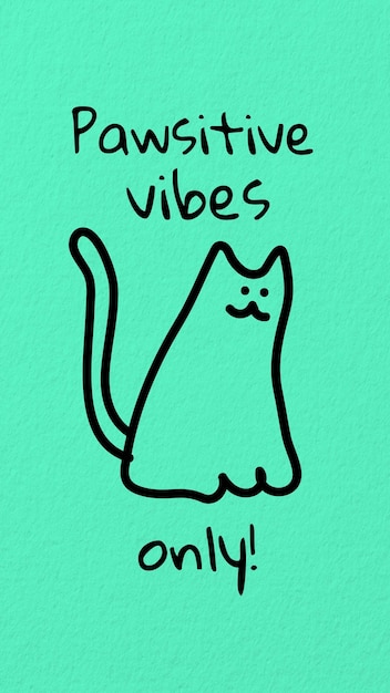 Positive Pet-Zitat-Vorlage für Instagram-Geschichten