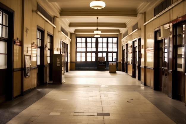 Post Office Inside Building professionelle Werbefotografie