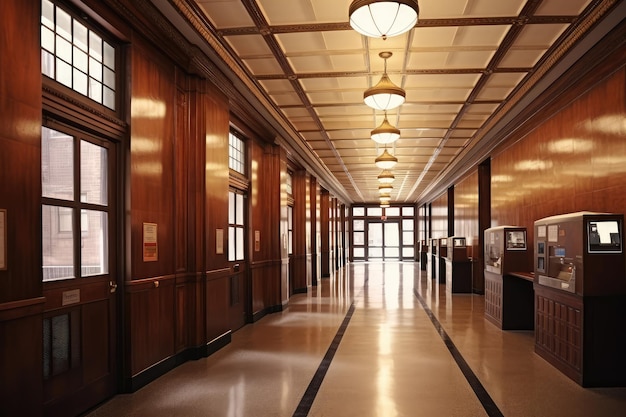 Post Office Inside Building professionelle Werbefotografie