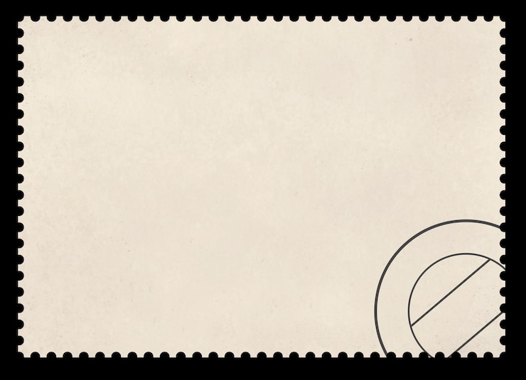 Foto post stempel