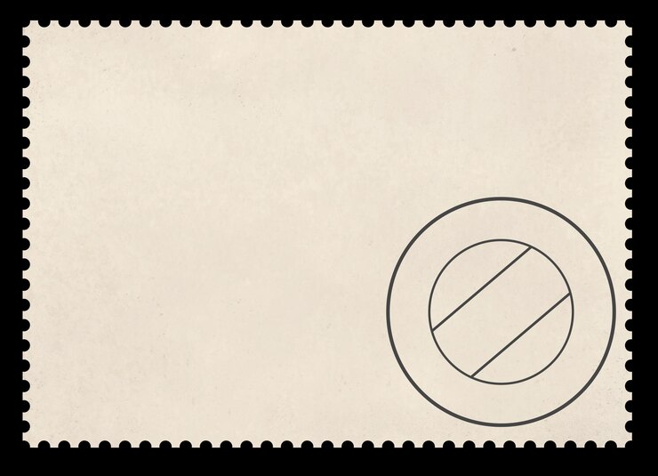Foto post stempel