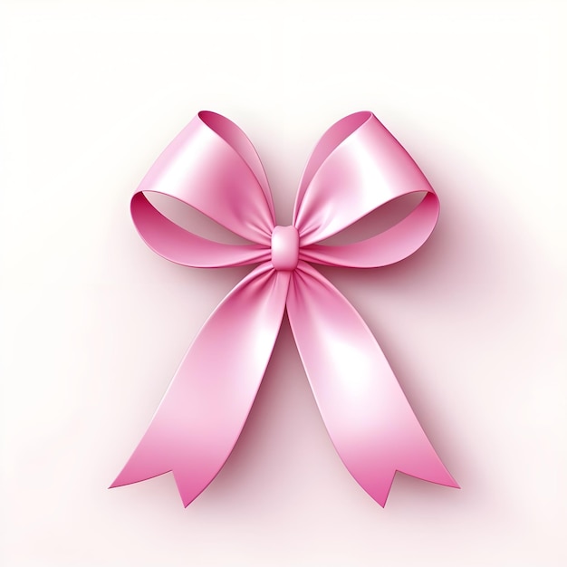 postagem de campanha de mídia social sobre câncer de mama com ilustração de fita rosa