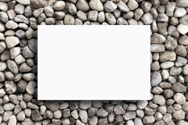 Postal de papel em branco de imagem no design de plano de fundo de textura
