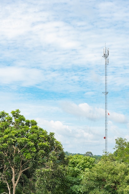 Poste de señal de antena