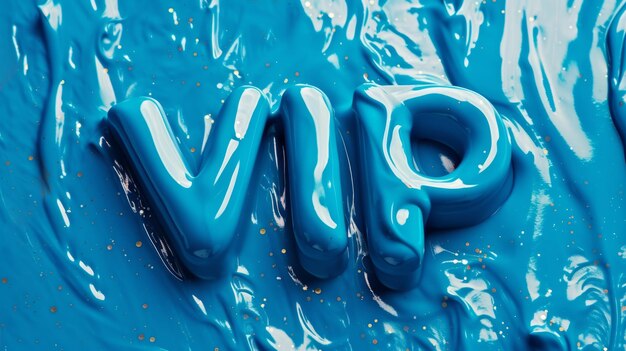 Poster de arte conceitual da Blue Slime VIP