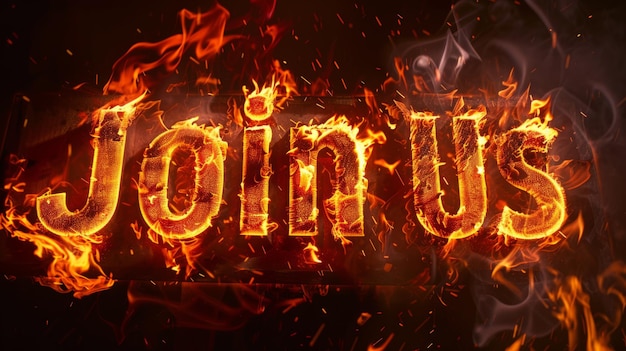 Poster de arte conceitual da Comunidade e Equipe do Inferno