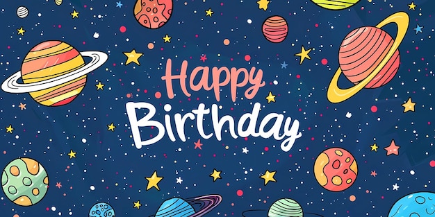 poster de feliz aniversário cartão de saudação de aniversário saudações de aniversário