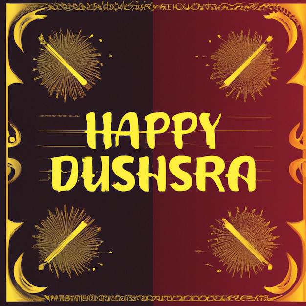 Poster de feliz Dusshera