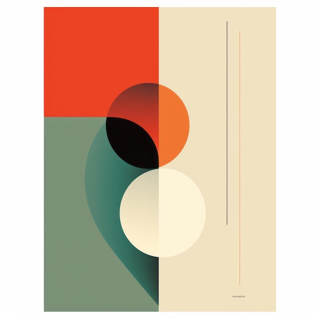 Poster de diseño abstracto de colores minimalistas de Filipinas para la decoración