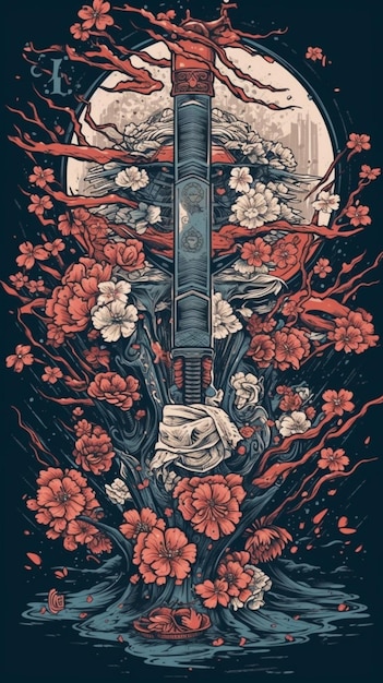 Poster do filme a espada do samurai.