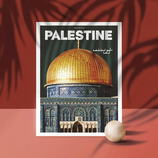 póster gratuito de Palestina para las redes sociales en noviembre