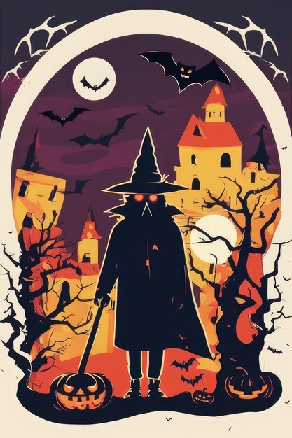 El póster de Halloween