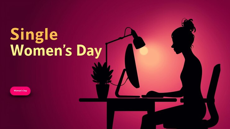 Foto poster minimalista para el día de la mujer profesional diseño profesional para tarjetas de celebración o redes sociales