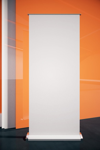 Poster Nahaufnahme orange