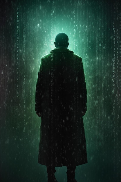 El póster de la película Matrix de Matt Koroulis.