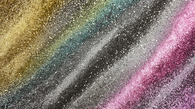 Poster con textura de fondo de partículas brillantes de tonos negros