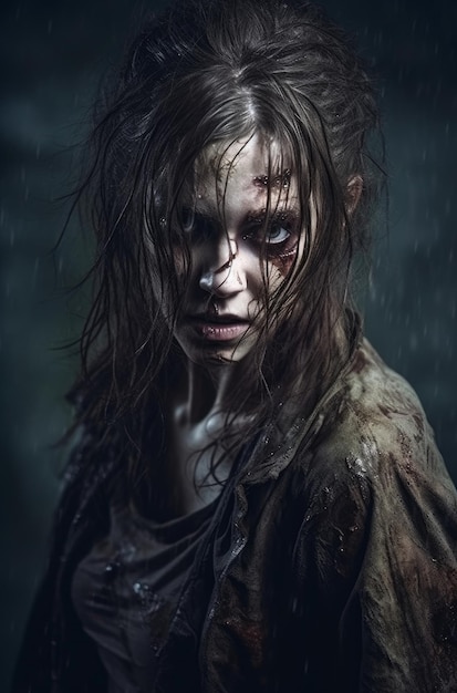 Póster de The Walking Dead con el título 'The Walking Dead'