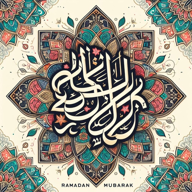 Poster zum Ramadan Mubarak