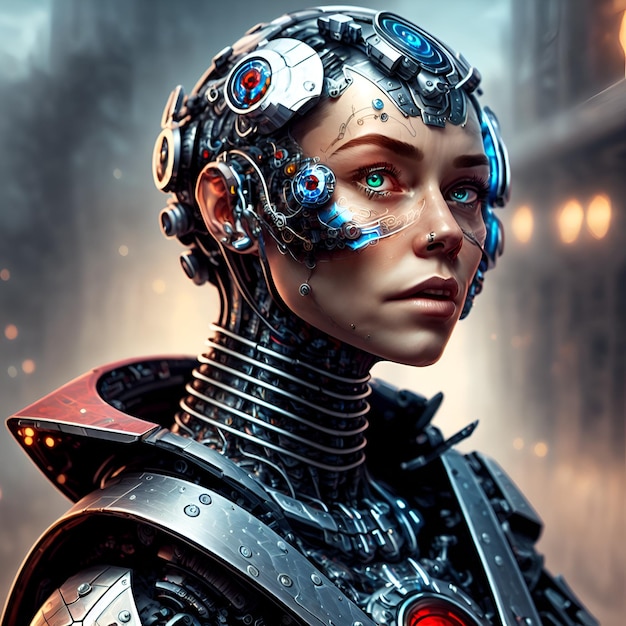 Posthumaner erweiterter Cyborg