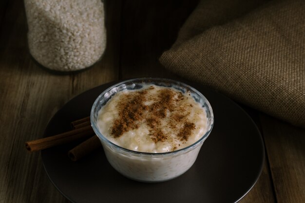 Postre de arroz con leche